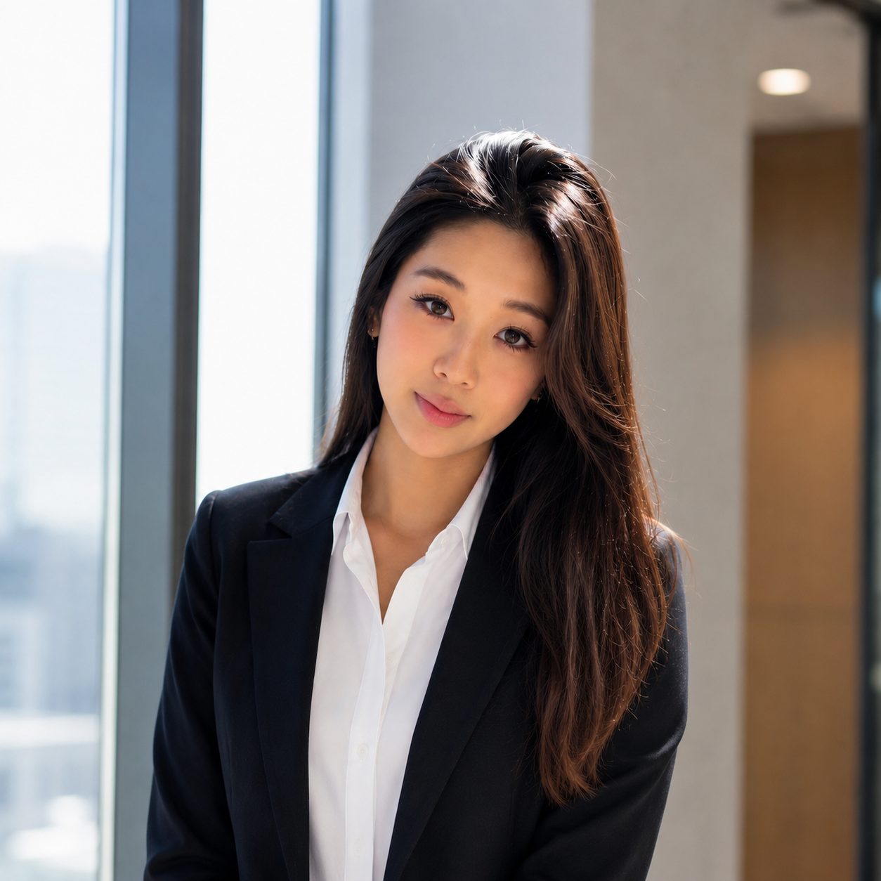 Portrait of Cindy He